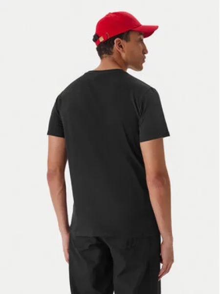 Kappa T-shirt Regular Fit crna