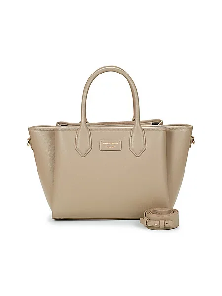 Emporio Armani Ročna torba Rjava bež