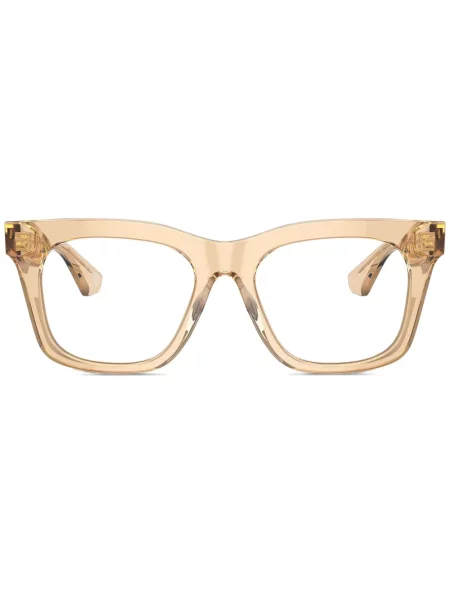 Ochelari de soare pătrați Burberry Eyewear maro
