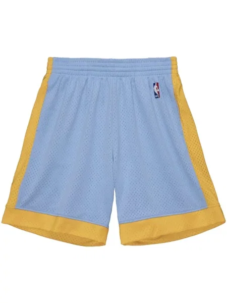 Pantaloni scurți Mitchell & Ness albastru