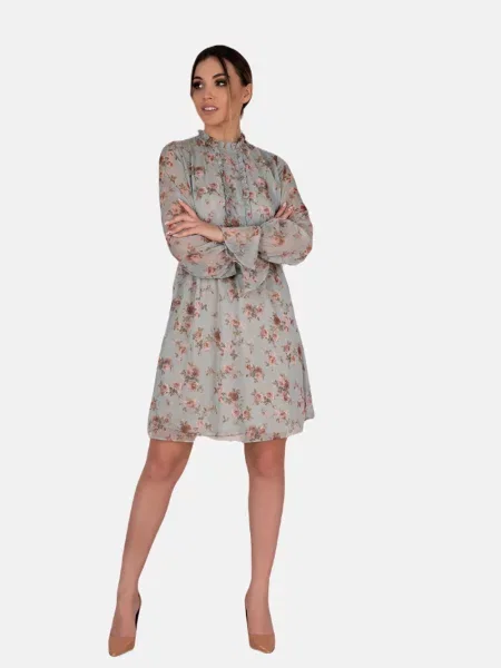 Obleka Merribel rjava