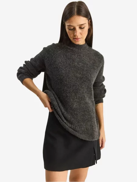 Bianco Lucci Svetr Pullover tmavě šedá