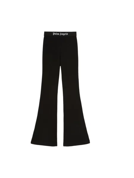 Legginsy Palm Angels dzwony czarne