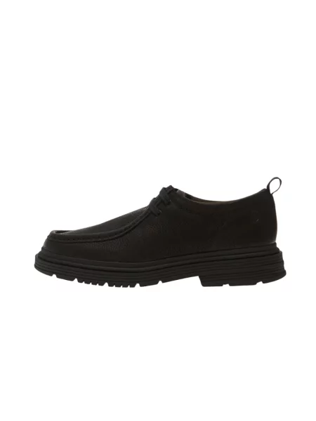 Sneakers Clarks Badbury Seam Black Leather EUR 42 czarne
