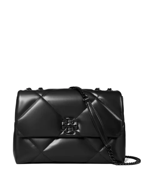 Geanta de piele Tory Burch din piele negru