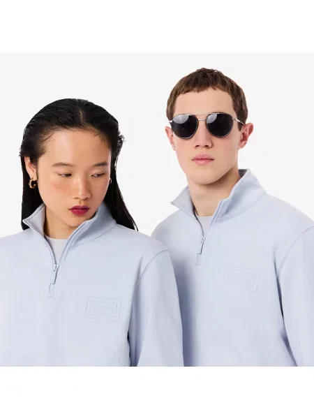 Толстовка Lacoste голубая