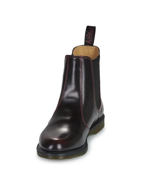 Členkové topánky Dr. Martens vínová