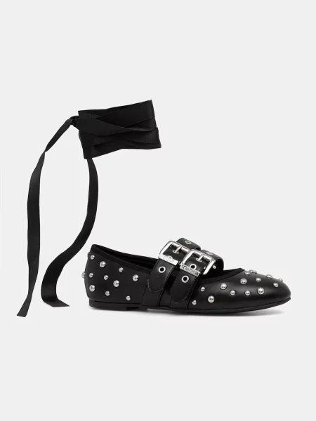 Buffalo balerini Daphne Stud negru