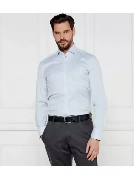 BOSS BLACK Ing | stretch fekete