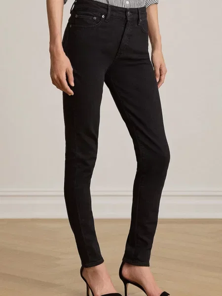 Lauren Ralph Lauren blugi skinny pentru femei negru