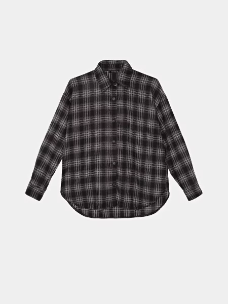 Сорочка Braska поліестер/віскоза чорний