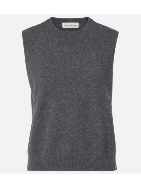 Vestă Extreme Cashmere din cașmir gri