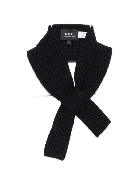 Fular A.p.c. tricotate albastru