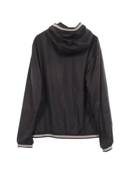 Geacă Moncler cu glugă negru