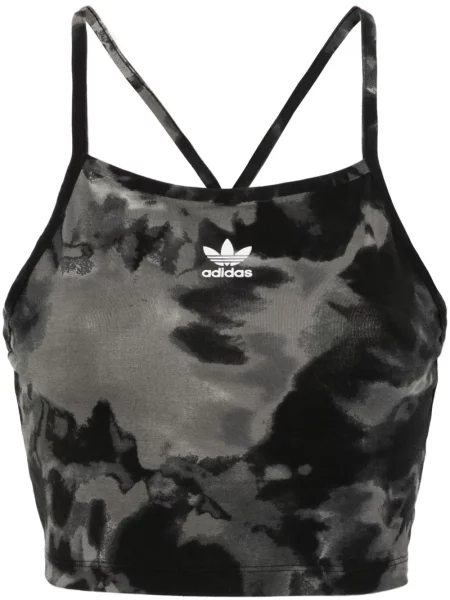 Kožne tenisice Adidas tie-dye zelena