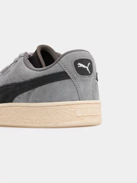 Замшевые кеды Puma серые