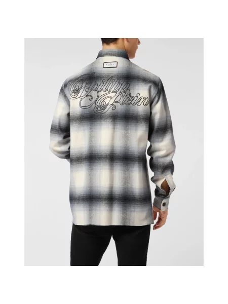 Koszula Philipp Plein w kratę