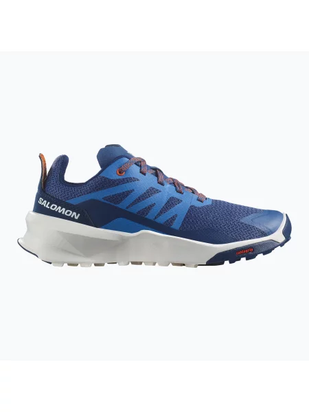 Buty turystyczne dziecięce Salomon Patrol dark blue/french blue/white białe