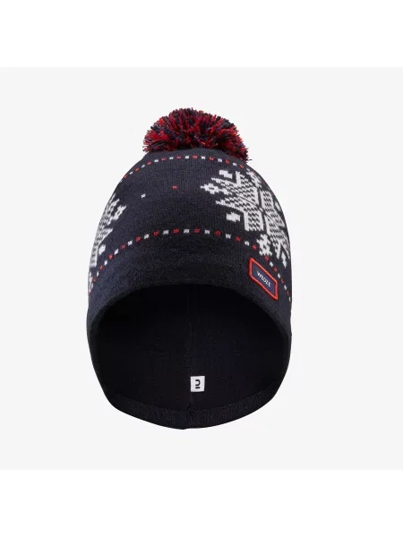 Czapka narciarska dla dorosłych Wedze Jacquard niebieska