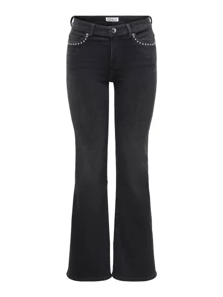 Only Tall Jeans ONLWAUW denim gri