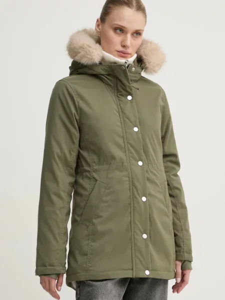 Bunda Hollister Co. zimní zelená