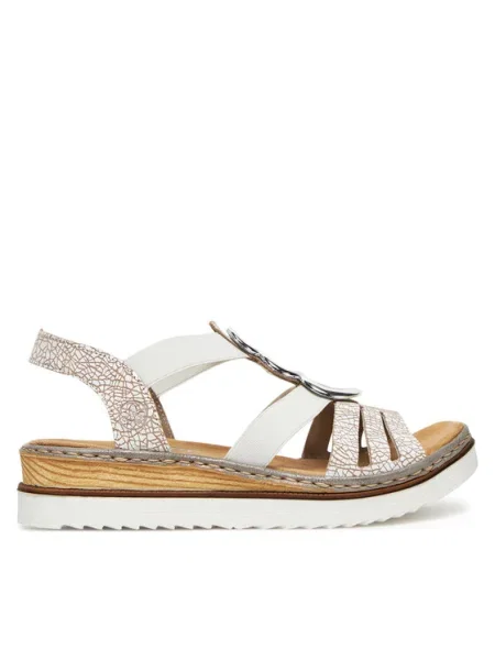 Rieker Сандали бял