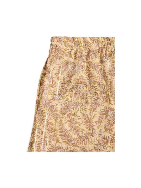Lniane spodnie Valentino z wzorem paisley