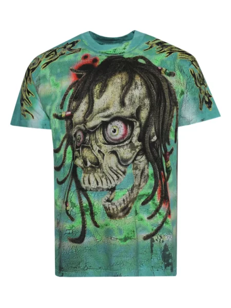 Tricou Hellstar cu imagine verde