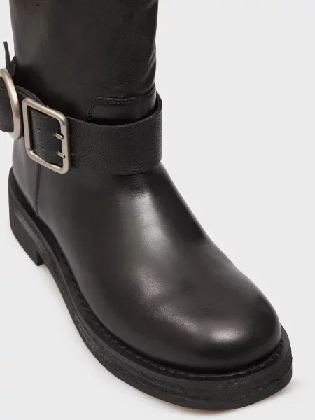 Кожаные сапоги Prpy черные