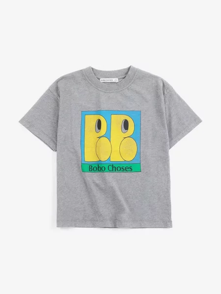 Bobo Choses tričko detské sivá