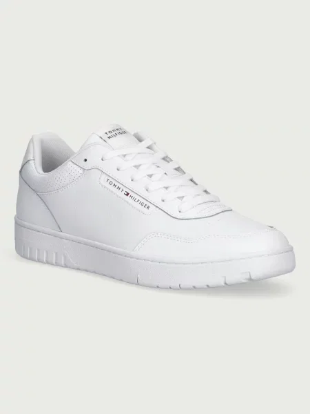 Tommy Hilfiger TH BASKET CORE LEATHER sneakersy białe