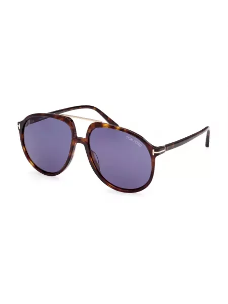 Tom Ford Okulary Przeciwsłoneczne Archie schwarz niebieskie