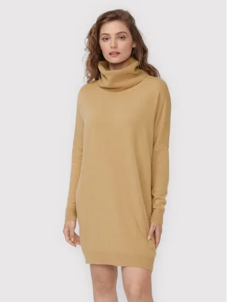 Kontatto Rochie tricotată bej