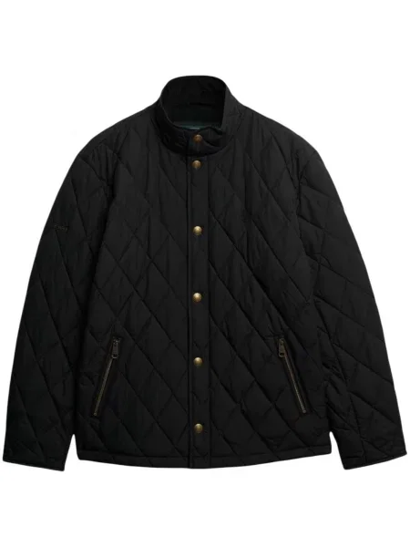 Prešívaný bunda Superdry čierna