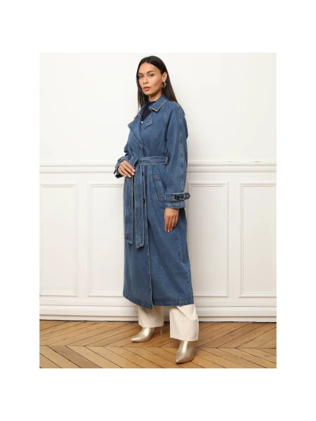 Palton La Modeuse albastru