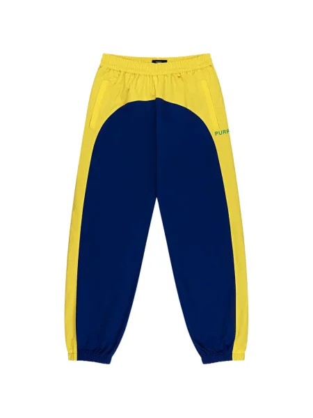 Pantaloni Purple Brand alergare albastru