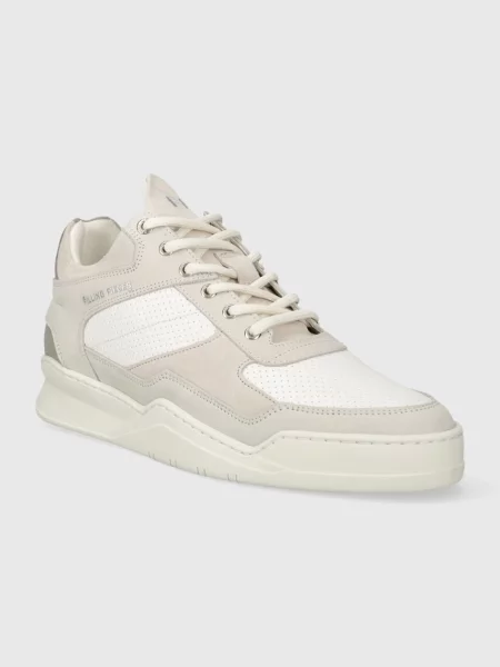 Sneakers Filling Pieces Low Top Ghost Paneled White EUR 40 sivá