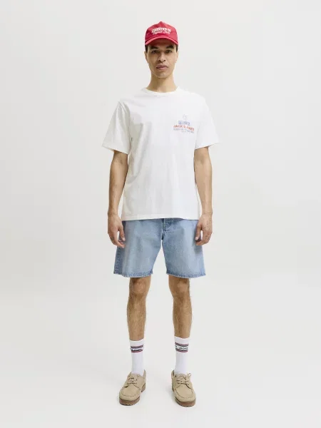 Джинсовые шорты Jack & Jones голубые