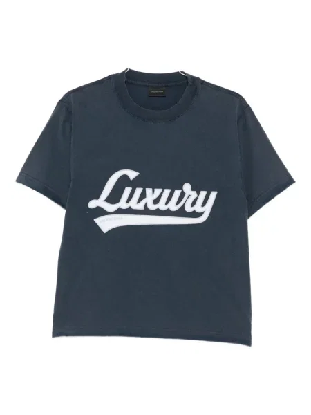 Tricou Balenciaga albastru