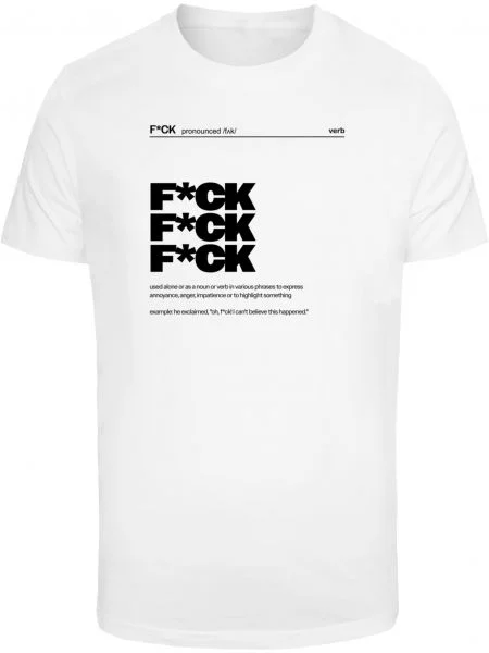 Tricou Mister Tee alb