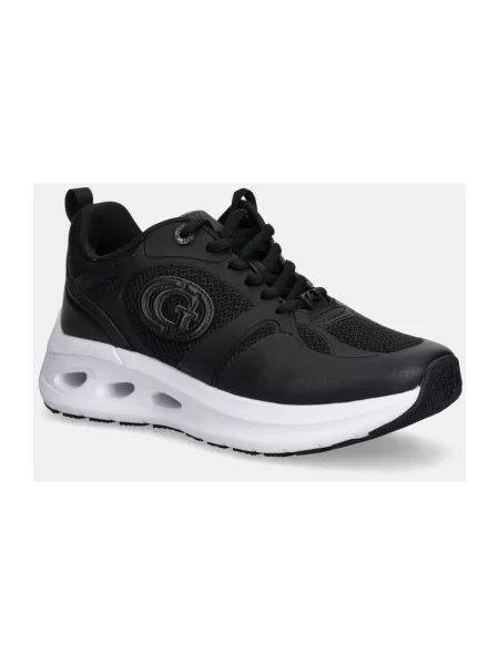 Sneakersy Guess skórzane czarne