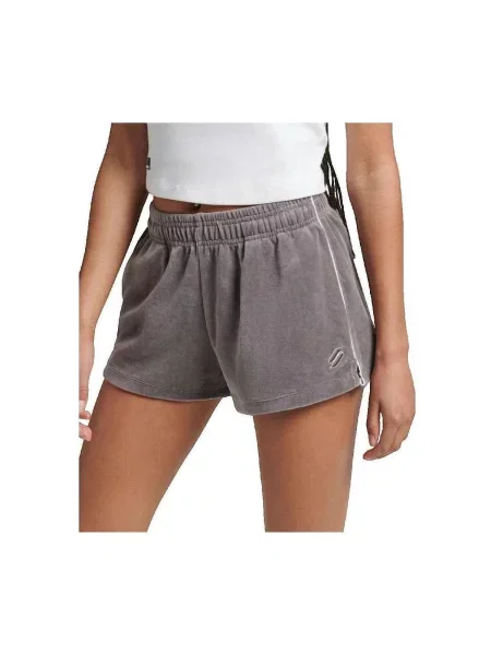 Scurt pantaloni Superdry gri