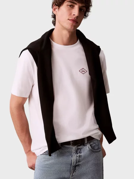 Футболка Calvin Klein Jeans біла