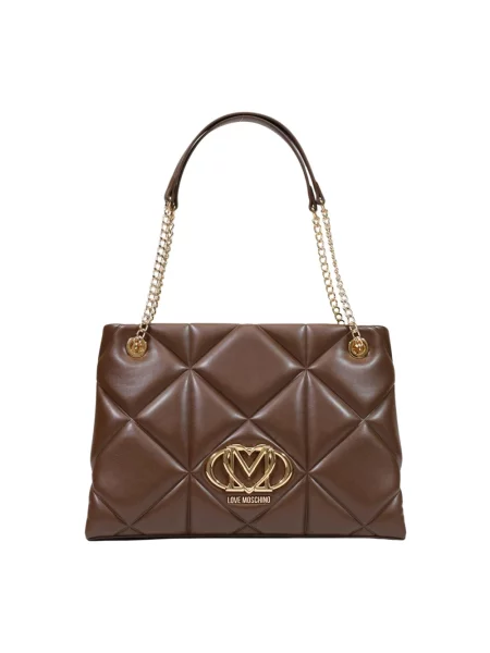 Torebka LOVE MOSCHINO brązowa