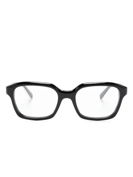 Ochelari de soare Moncler Eyewear cu autograf negru