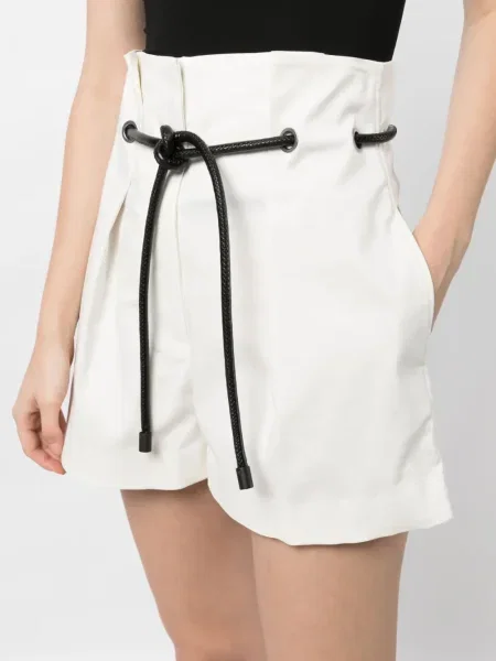 Pantaloni scurți 3.1 Phillip Lim scurte alb