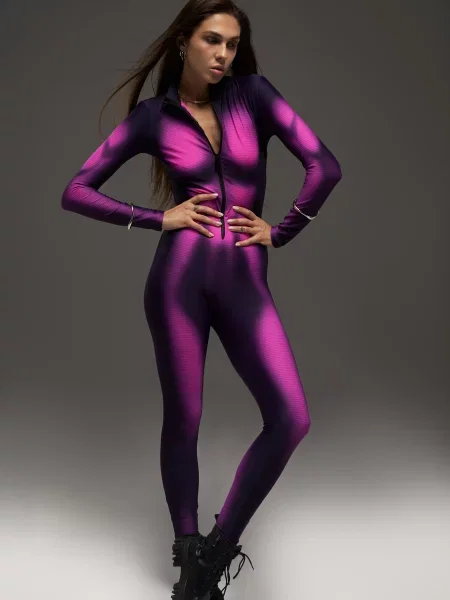 Комбінезон Asalart перероблений поліестер/модал рожевий