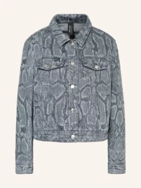 Marc Cain Džínová Bunda blue denim modrá