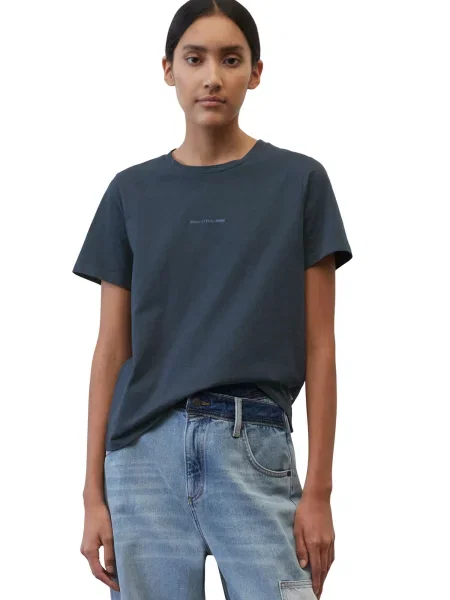Marc O'Polo DENIM Tričko dymovo / tmavomodrá modrá