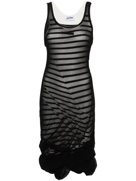 Rochie maxi Jean Paul Gaultier de costum alb